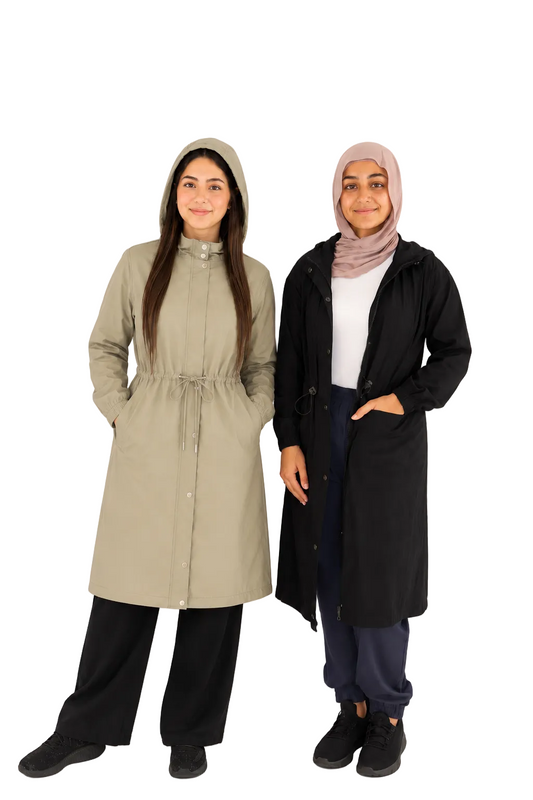 The Amira Longline Windbreaker