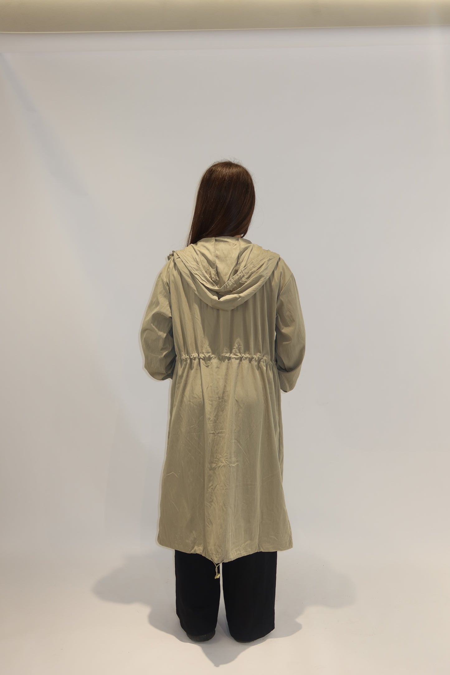 The Amira Longline Windbreaker