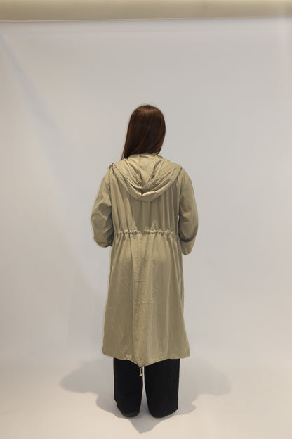 The Amira Longline Windbreaker