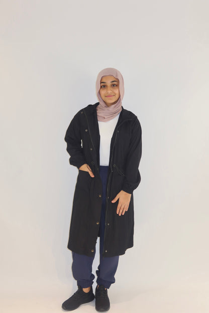 The Amira Longline Windbreaker