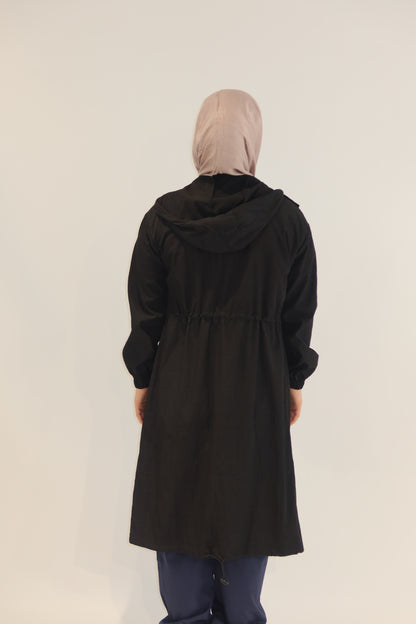 The Amira Longline Windbreaker