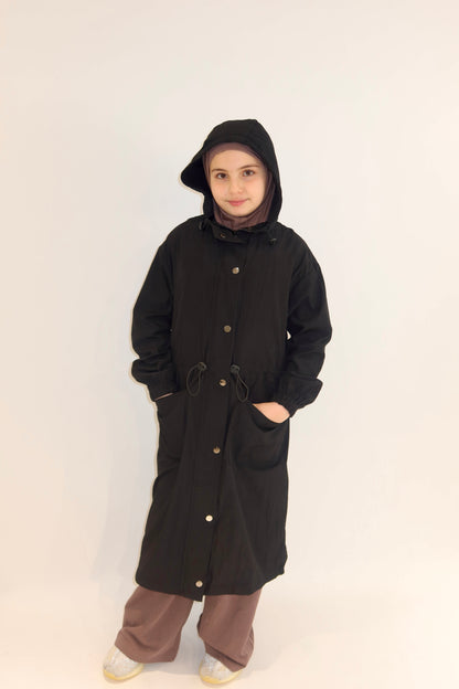 The Amira Longline Windbreaker