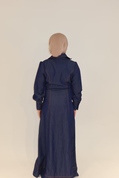 Stitch Button Dress